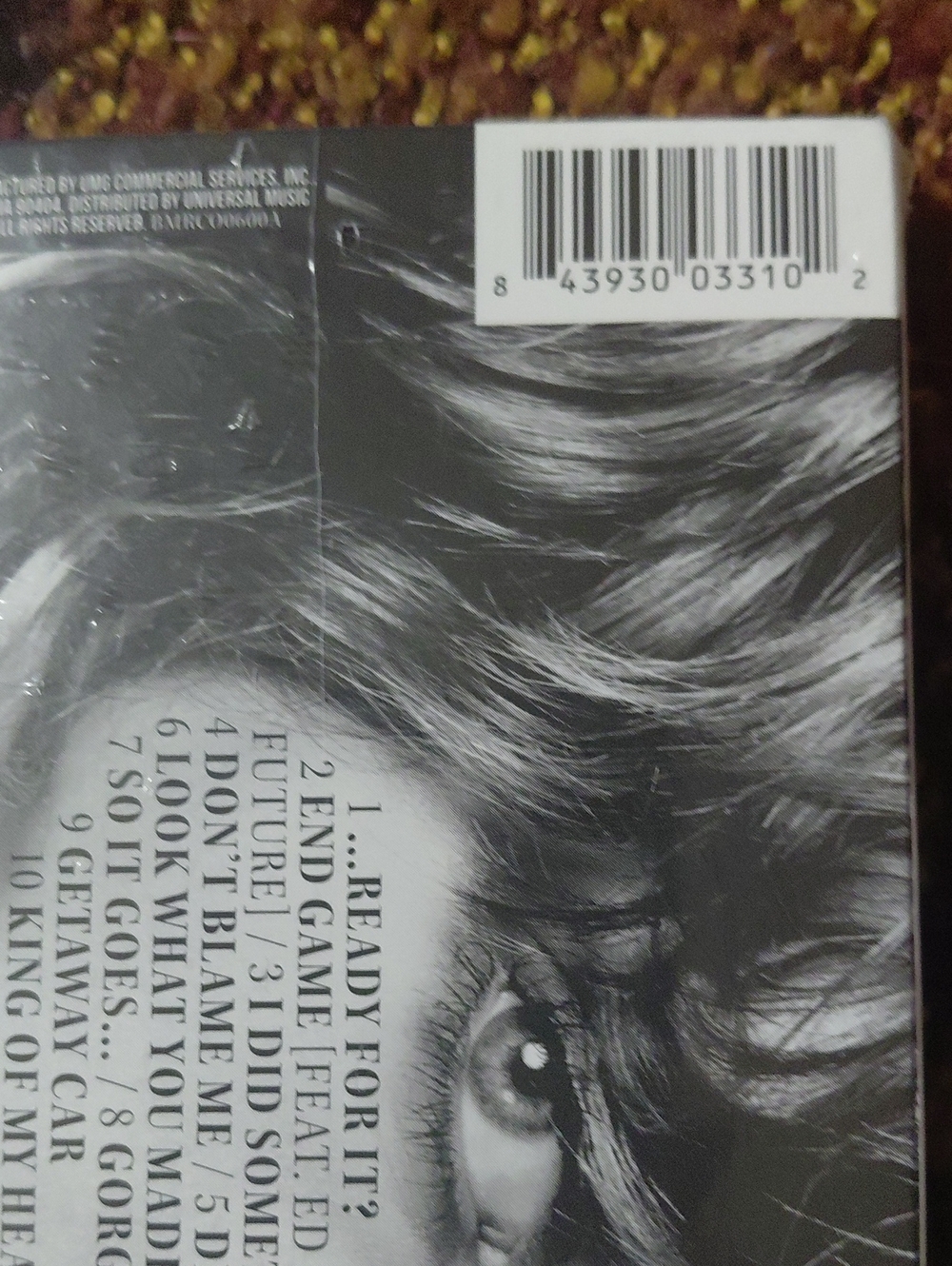 Unopened TAYLOR SWIFT 2017 REPUTATION CD in Sleeve - Picture 3 of 9